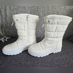 Hypocrute white lined snowboots